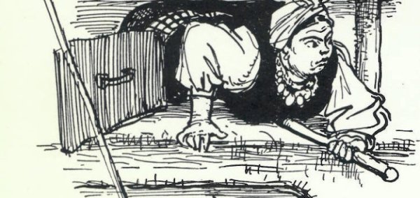 Зверев Анатолий линогравюра к повести Гоголя