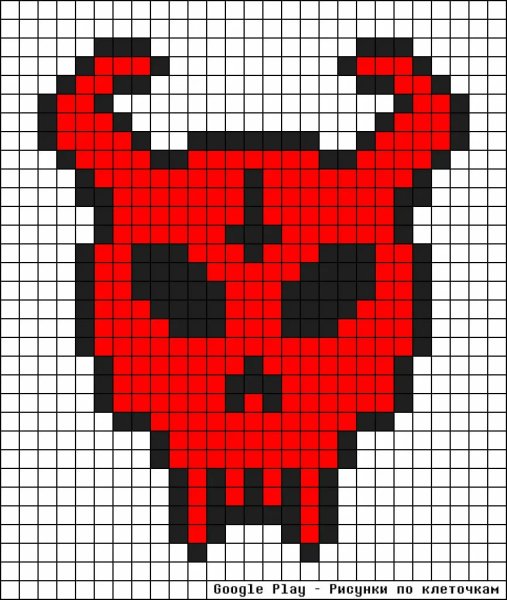 Рисование по клеточкаv