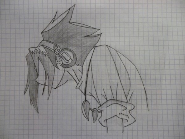 Рисунки в тетради аниме легкие