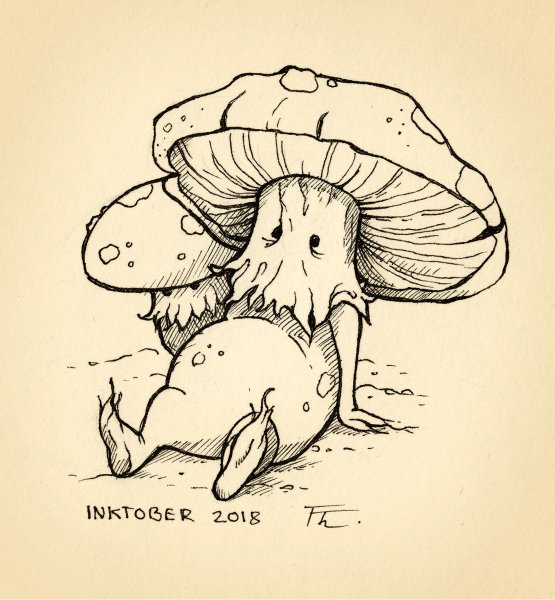 Грибы скетч