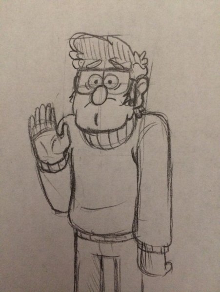Гравити Фолз персонажи для срисовки