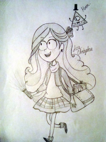 Мейбл карандашом