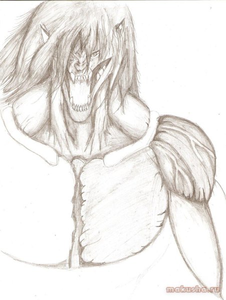Аниме для срисовки страшные