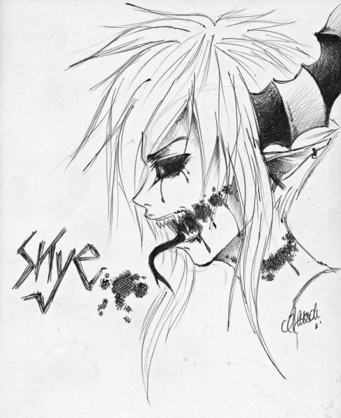 Рисунки карандашом лёгкие аниме