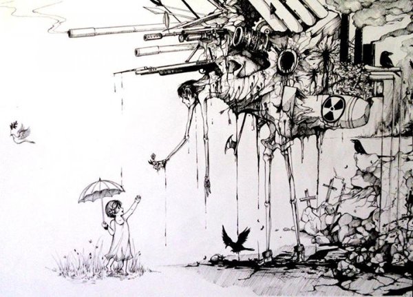 Рисунки карандашом грустные