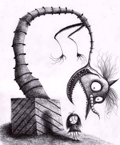 Душевные рисунки карандашом