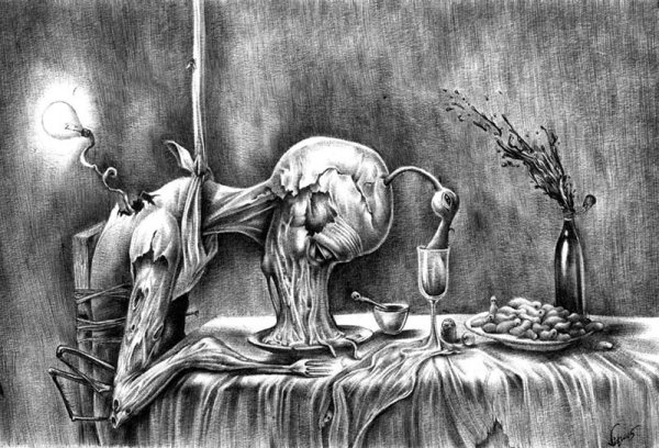 Тим Бертон арт Коралина