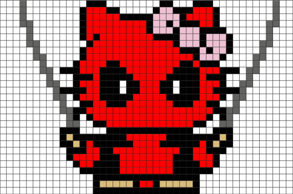 Рисунки из пикселей