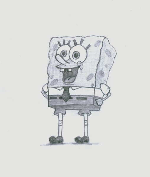 Раскраски губка Боб квадратные штаны Гери