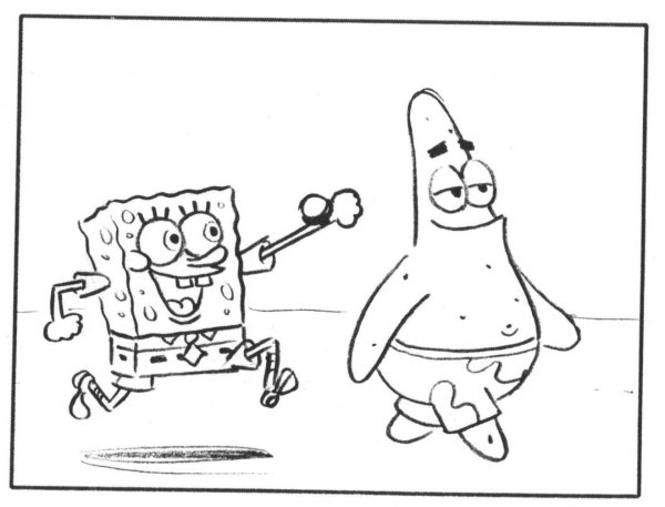 Гэри губка Боб рисовать карандашом