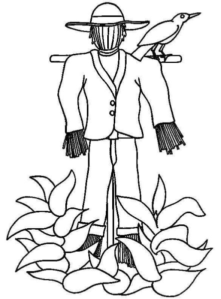 Пугало для детей