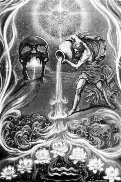 Водолей эскиз