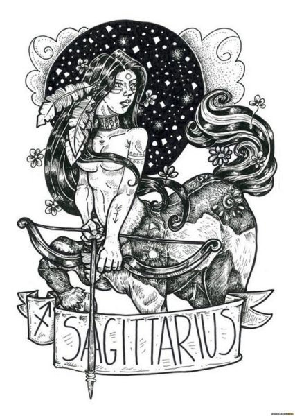 Тату знаки зодиака