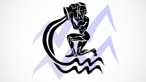 Водолей знак зодиака силуэт