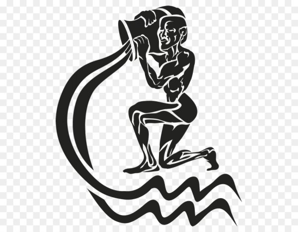 Знак зодиака Водолей значок