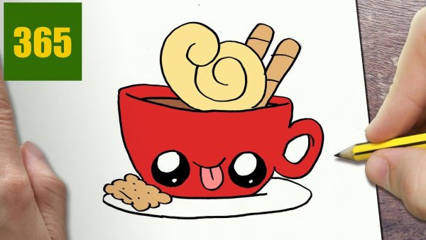 Рисунки для срисовки еда