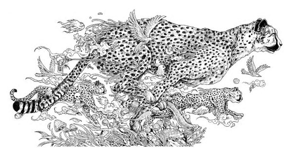 Раскраски антистресс Керби Розанес