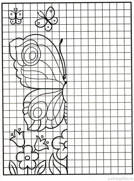Задания по симметрии для дошкольников