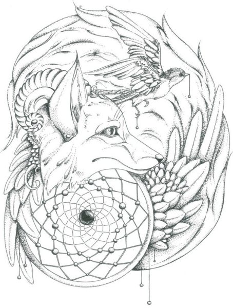 Картины для выжигания сложные