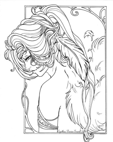 Раскраска. Лошади