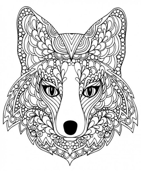 Раскраска-антистресс. Собака