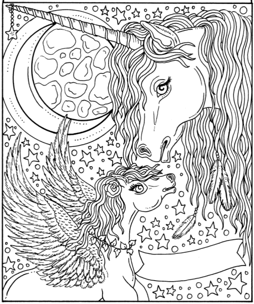 Раскраски сложные