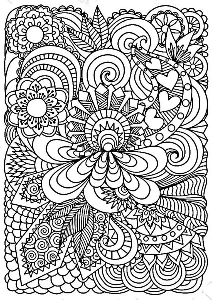 Раскраска антистресс