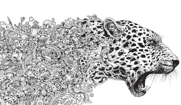 Очень сложные раскраски