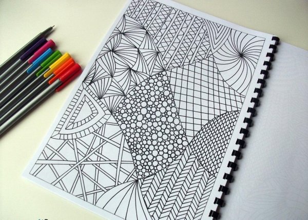 Стиль рисования дудлинг