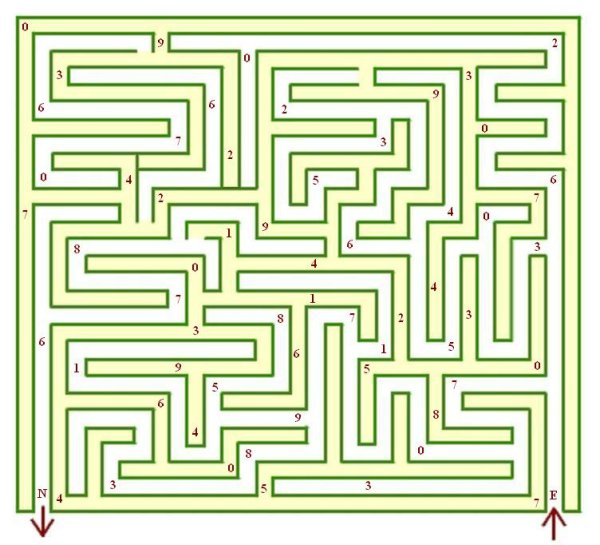 Сложные лабиринты для взрослых