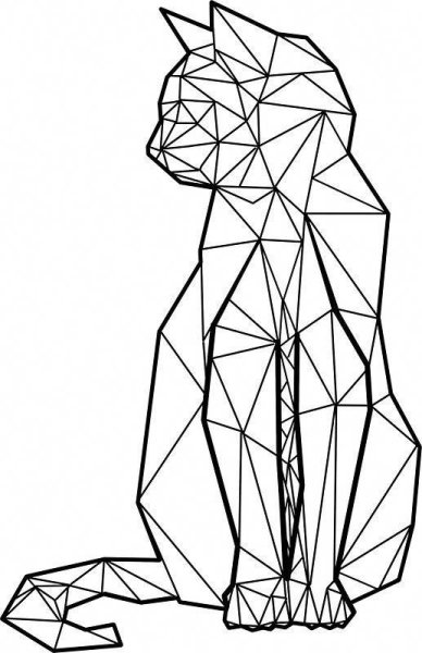 Животные в геометрическом стиле