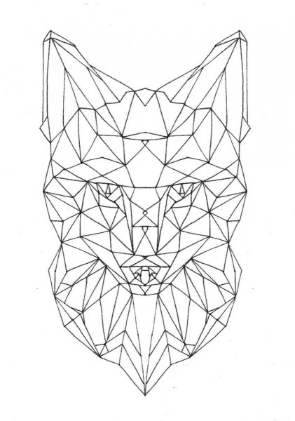 Геометрические фигуры животных