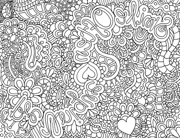 Узоры для раскрашивания