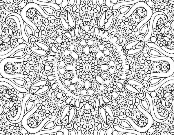 Раскраска антистресс