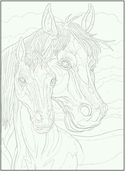 Рисунки под копирку