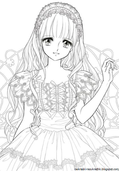 Фэнтези для раскрашивания