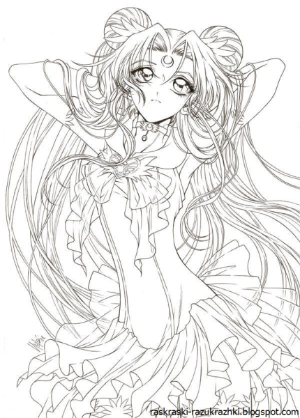 Аниме рисунки карандашом