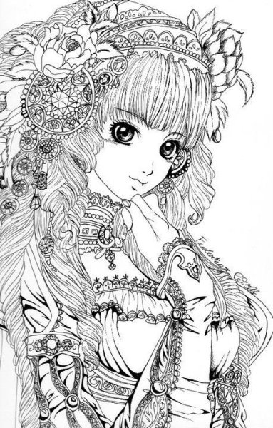 Аниме для срисовки