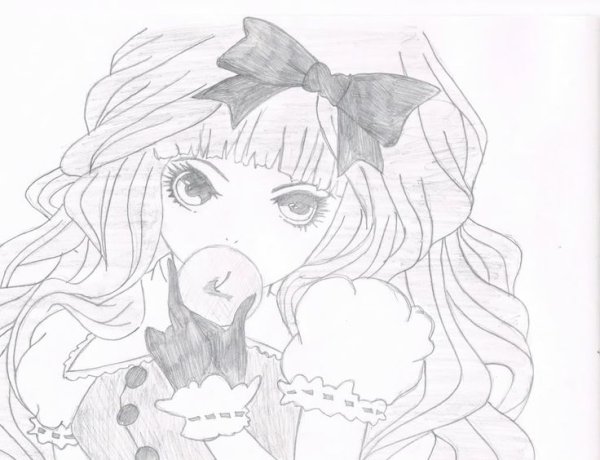 Очень красивые арты карандашом