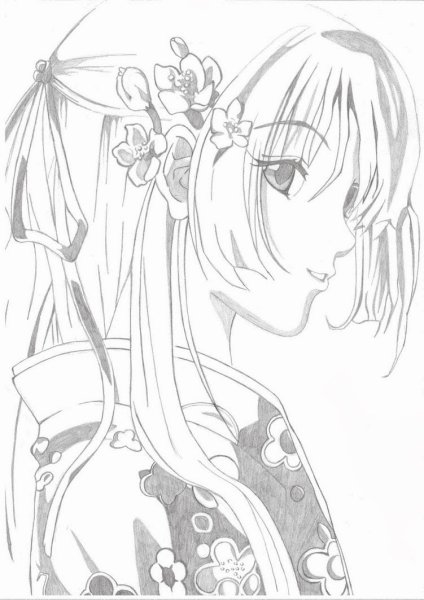 Фото аниме для срисовки