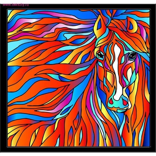 Расписной витраж