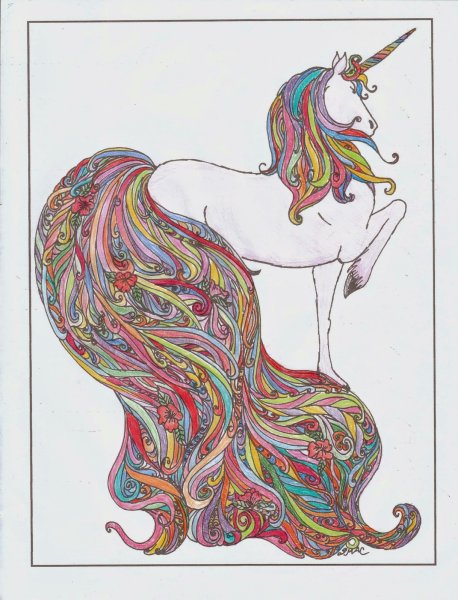 Рисовалка Единорог