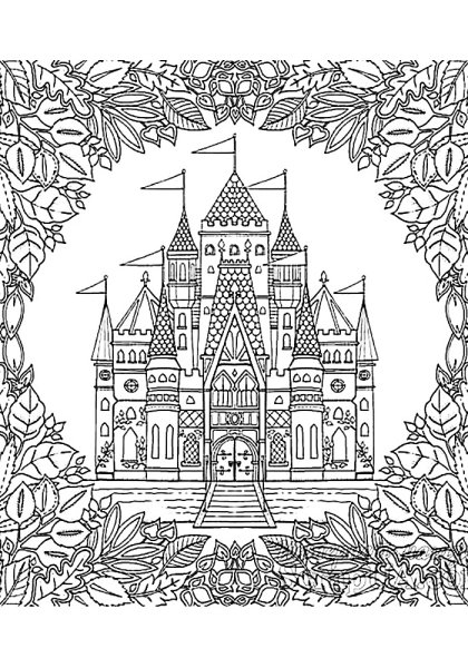 Джоанна Басфорд Зачарованный лес замок