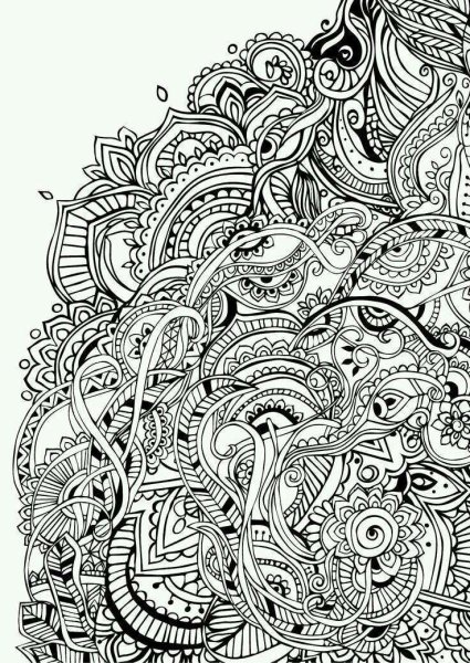 Узоры для раскрашивания