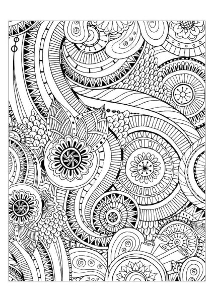 Орнаменты. Раскраска