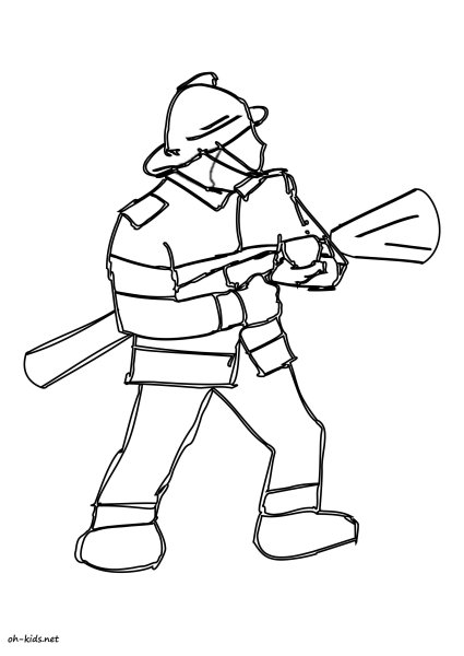 Картины на пожарную тематику