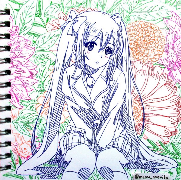 Идеи для рисования аниме