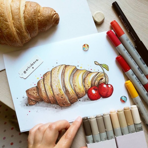 Еда для рисования