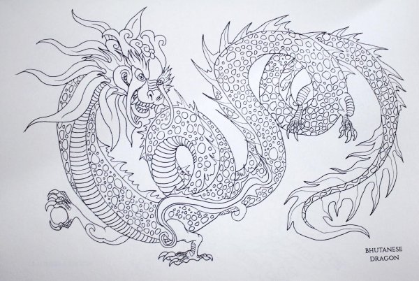 Китайский дракон антистресс