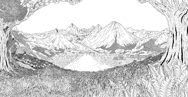 Антистресс пейзаж